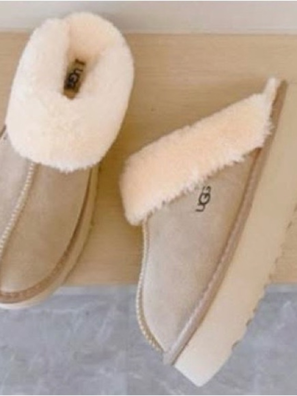 UGG Platform Slippers